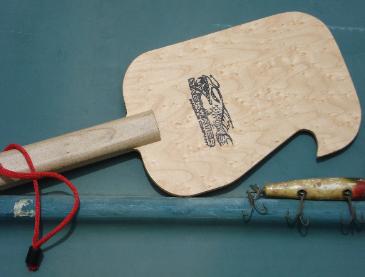 Predator Kayak Fishing Hand Paddle on display